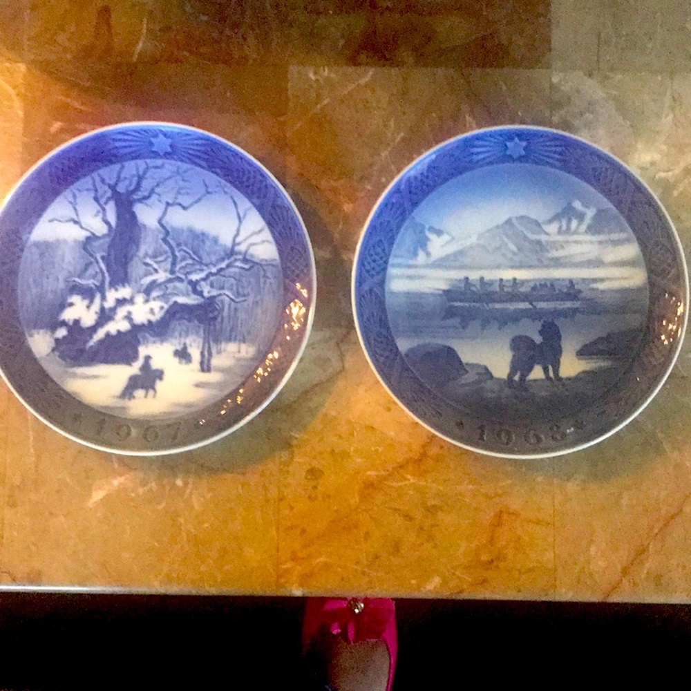 Kai Lange plates- Authentic China wall plates